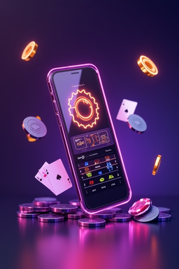 Topbet casino app on smartphone